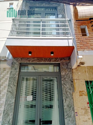 Nhà bán mới trệt, lầu hẻm thông 100 Bùi Minh Trực P5Q8- Sổ hồng- Giá 1 tỷ 550 TL