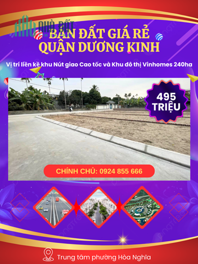Cần tiền bán gấp mấy lô đất liền kề 495 triệu, Sang tên sổ đỏ bao toàn bộ chi phí