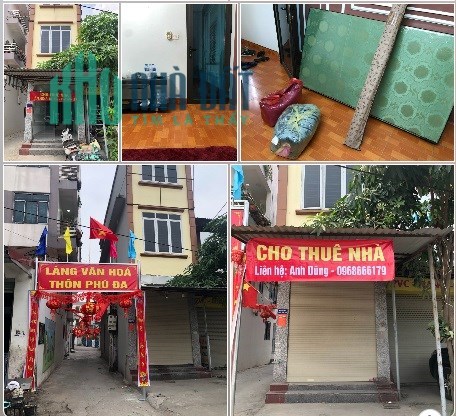 Chính chủ cho thuê Nhà mặt tiền đường Thú Y, Đức Thượng, Hoài Đức;