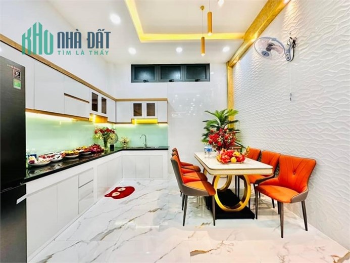 Nhà đẹp Lê Văn Thọ, Phường 9, Gò Vấp – HXH, 4 tầng full nội thất, 7.36 tỷ