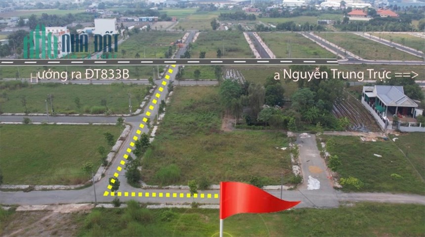 Bán Đất Khu Dân Cư Long Cang Đường 833B,5x20, 100m2 , Cắt Lỗ 550tr Bán Nhanh