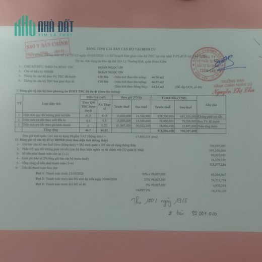 CHính chủ bán CHCC 30A Lý Thường Kiệt, Hoàn Kiems, Hà Nội