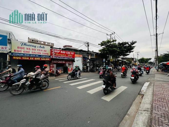 QUÁ RẺ - 120tr/M2 - MẶT TIỀN BÌNH LONG - TÂN PHÚ - 165M2 - 20 TỶ