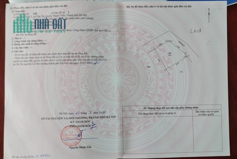 Nhỉnh tỷ có lô góc 76m xuất sác nhất thôn 3 Tân Xã
Giá tháng cực kỳ yêu thương - Di chuyển ra