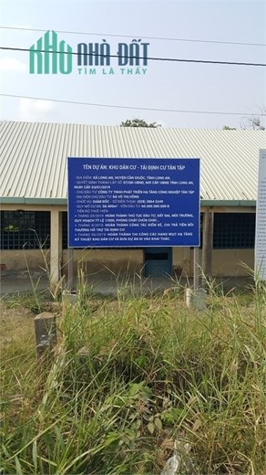 Đất Thổ Cư Cảng Tân Tập Long An, 1100m2, ONT 100%, phí HH 100 Triệu.