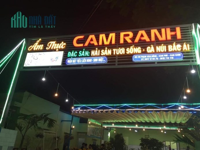 CHÍNH CHỦ Cần Bán 2 Căn Nhà Mặt Tiền Đường Phạm Văn Đồng, Phường Cam Phú, Cam Ranh, Khánh Hòa