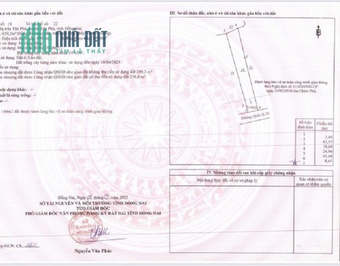 CHÍNH CHỦ BÁN LÔ ĐẤT RỘNG ĐẸP CÓ 1-0-2 TẠI THỊ TRẤN TÂN PHÚ , ĐỒNG NAI - MUA LÀ THẮNG