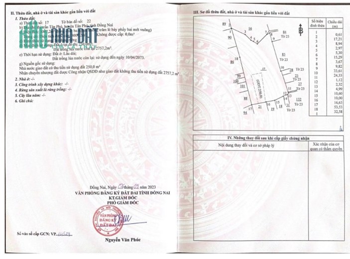 CHÍNH CHỦ BÁN LÔ ĐẤT RỘNG ĐẸP CÓ 1-0-2 TẠI THỊ TRẤN TÂN PHÚ , ĐỒNG NAI - MUA LÀ THẮNG