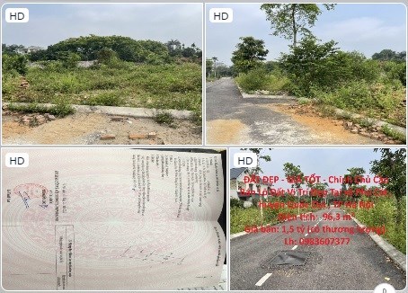 ĐẤT ĐẸP - GIÁ SIÊU ĐẦU TƯ - QUỐC OAI - HÀ NỘI - 1.5 tỷ - 0983607377