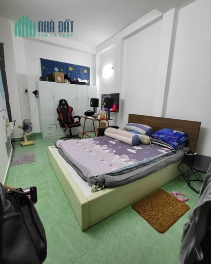 ĐIỆN BIÊN PHỦ - HẺM 5M - THÔNG PHAN VĂN HÂN - NHÀ 3 TẦNG NGANG 4.3M- NỞ HẬU - KHÁCH XÁCH VALI VỂ Ở