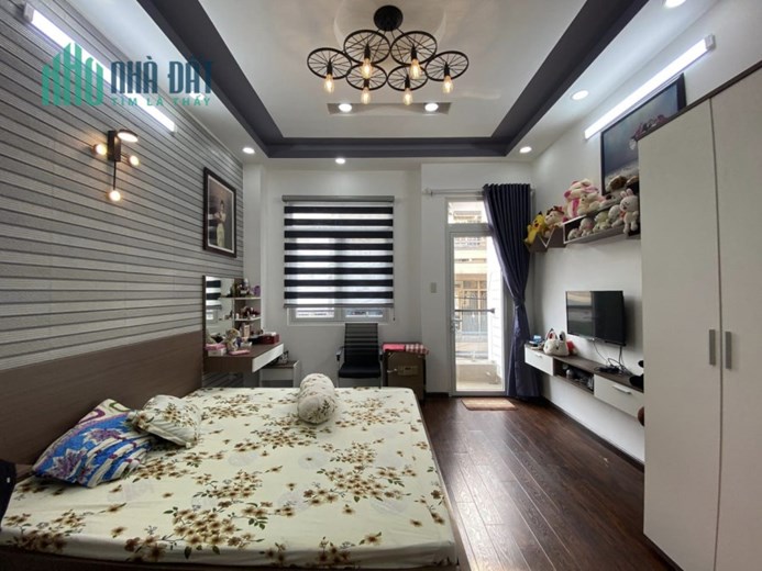 HẺM XE HƠI THÔNG - 62M2 - VƯỜN LÀI - 3 TẦNG - 4PN - NỘI THẤT HIỆN ĐẠI - 8 TỶ TL
