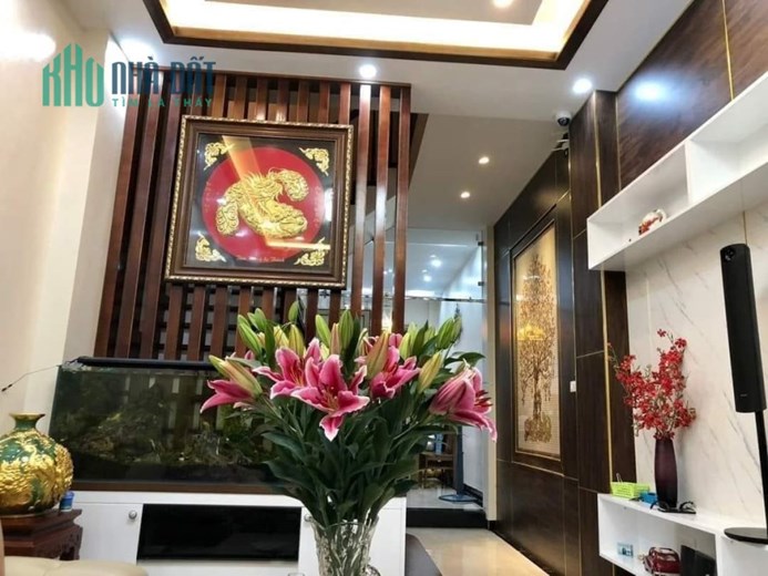Nhà phân lô 55m, 4 tầng, phố Nguyễn An Ninh, 2 thoáng, nhà đẹp, cách phố chỉ 15m, ngõ thông