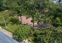 NHÀ MẶT TIỀN KDC TÊN LỬA, 84m2, 6 tầng, VIEW CÔNG VIÊN, NHÀ MỚI, GIÁ 9,8 TỶ.