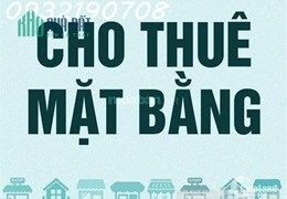 Cho thuê mặt bằng, tầng trệt giá 6 triệu/tháng ngay chợ Lê Hồng Phong.