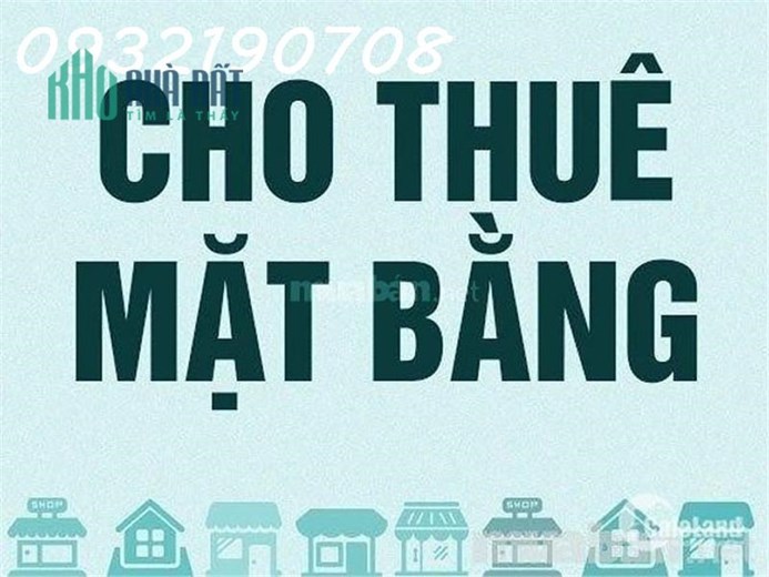 Cho thuê mặt bằng, tầng trệt giá 6 triệu/tháng ngay chợ Lê Hồng Phong.