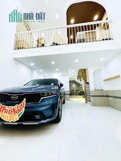 NHÀ ĐẸP PHÚ NHUẬN 4X15  -  NHÀ 4 TẦNG - ÔTÔ VÀO NHÀ - GIÁP QUẬN 3