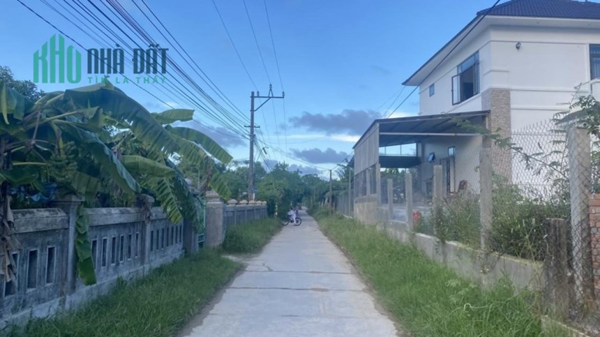 ĐẤT CHÍNH CHỦ - GIÁ TỐT - Lô Đất Mặt Tiền Tại Xã Phú Hồ, Huyện Phú Vang, Thừa Thiên Huế
