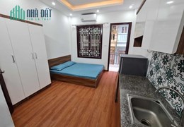 Trung tâm Thanh Xuân gần ô tô tránh 9P full nội thất dt 55TR / tháng