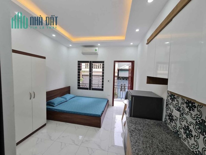 Trung tâm Thanh Xuân gần ô tô tránh 9P full nội thất dt 55TR / tháng