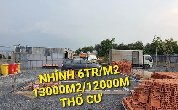 Thanh Lý Xưởng 13033m2 trên 80 tỷ Nguyễn Thị Lắng Tân Phú Trung Củ Chi TPHCM