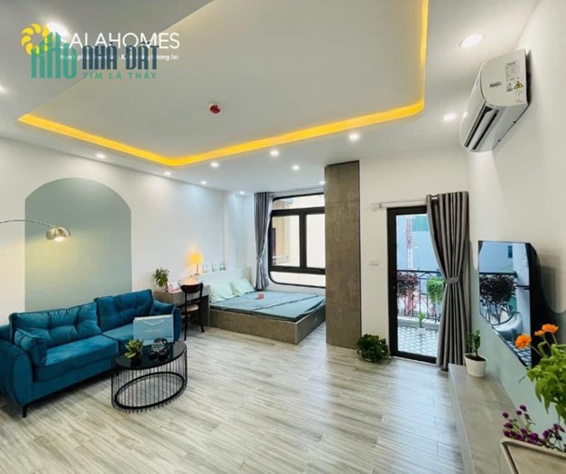 Tòa nhà căn hộ Nguyễn Ngọc Vũ nhà 9T thang máy 29P khép kín full nội thất DT 200 tr / tháng