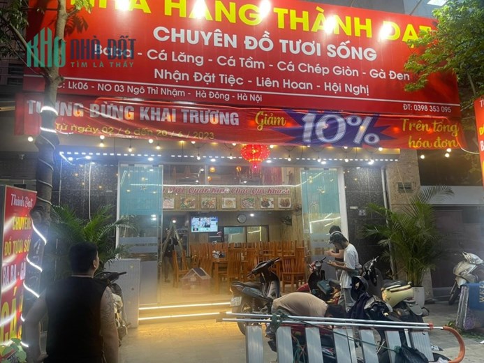 SANG NHƯỢNG NHÀ HÀNG Nhượng nhà hàng tại Ngô thì Nhậm, Hà Đông, Hà Nội