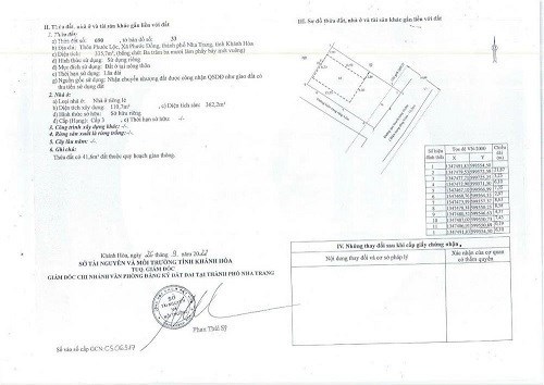 Chính chủ bán nhà mặt đường xã Phước Đồng, TP.Nha Trang; 9,3 tỷ; 0782596622