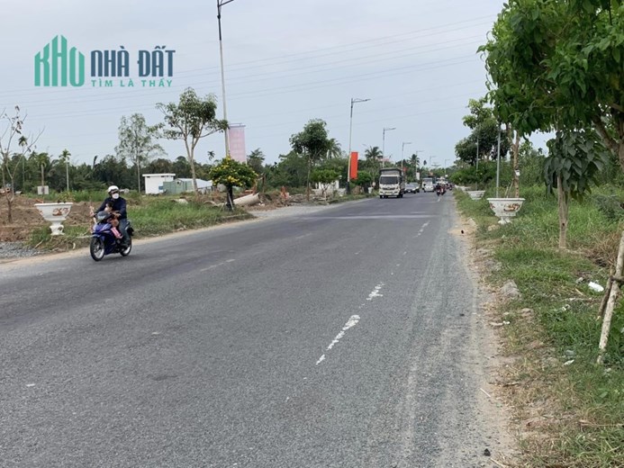 Đất bán 2 mặt tiền đối diện khu tái định cư cầu vàm xáng lộ lớn nguyễn văn cừ