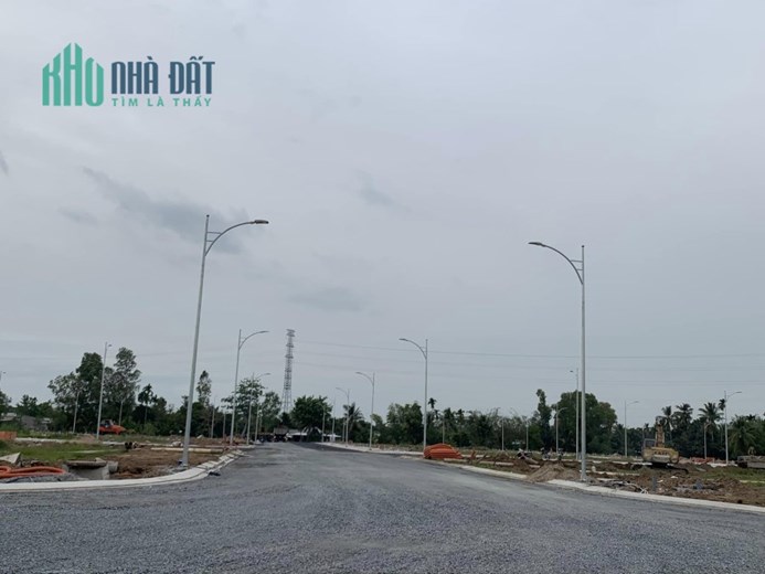 Đất bán 2 mặt tiền đối diện khu tái định cư cầu vàm xáng lộ lớn nguyễn văn cừ