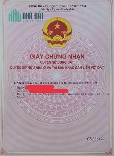 ĐẤT CHÍNH CHỦ - GIÁ TỐT - Cần Bán Gấp Lô Đất Tại Huyện Tân Trụ- Long An