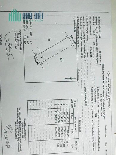 Bán 2 lô liền kề , một lô có sổ, 1 lô viết tay, tại Lộc An, Cam Lộc , Cam Ranh, Khánh Hoà.