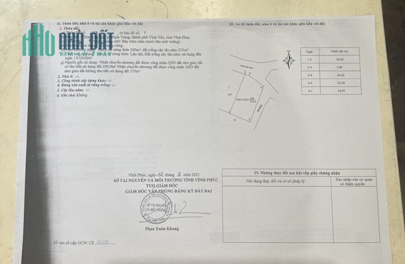 Bán 3 ô liền nhau mặt đường đôi Cầu Bút, Định Trung. 550m2👉Giá : 15tr/m2