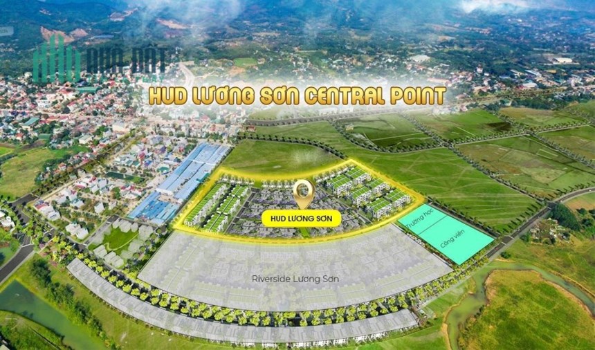 2 suất ngoại giao sát chợ tại dự án HUD Lương Sơn - Lương Sơn Centra Point