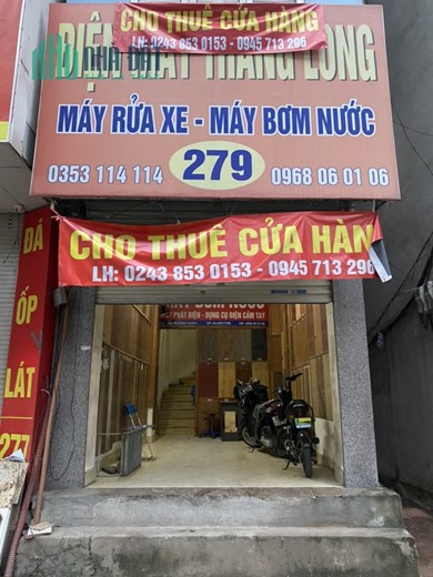 Chính chủ cho thuê nhà tầng 1 mặt đường Trường Chinh, Thanh Xuân, Hà Nội.