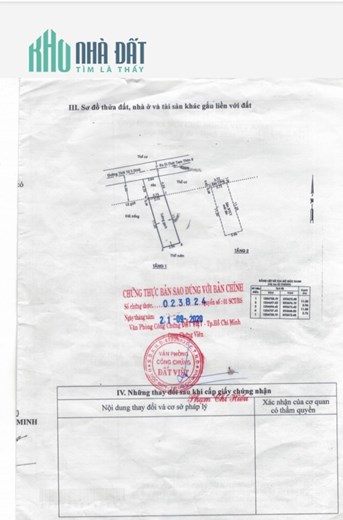 nhà sổ hồng riêng Nguyễn Thị Sáu, chợ Thới Tứ xã Thới Tam Thôn HM TPHCM chỉ 3ty050 tl