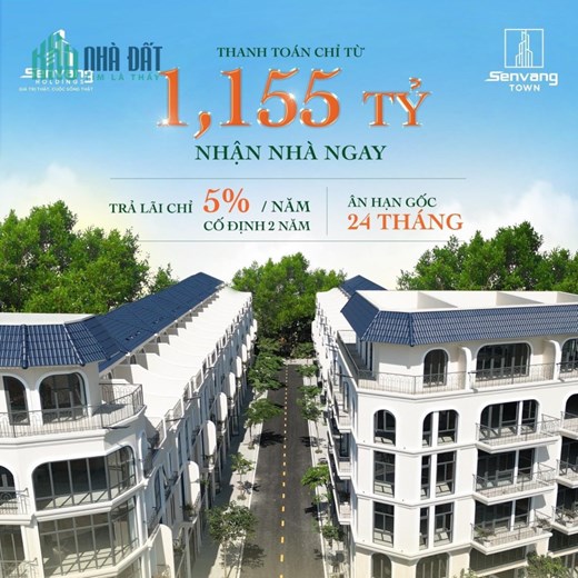 BÁN NHÀ VĨNH LỘC A - KHU THƯƠNG MẠI SEN VÀNG TOWN