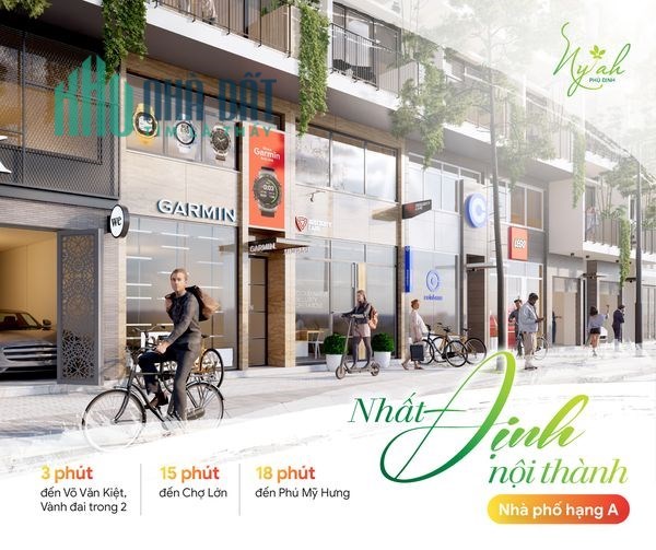 BÁN NHÀ QUẬN 8 - KHU NHÀ BIỆT LẬP NY'AH PHÚ ĐỊNH