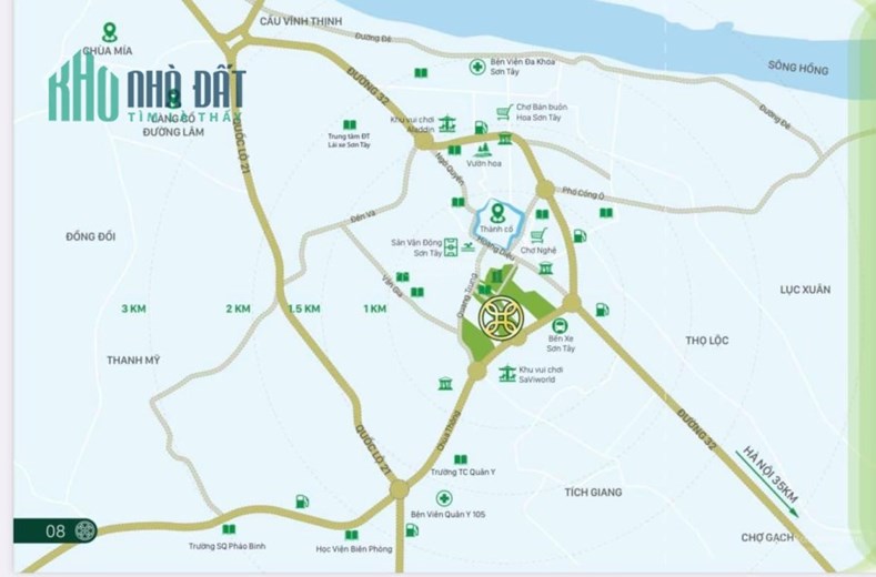 Cần bán 1 lô duy Hud Sơn Tây giá ngoại giao đẹp nhất