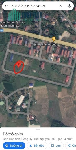 Cần bán lô đất mặt tiền tại xã Linh Sơn, TP. Thái Nguyên, full thổ cư