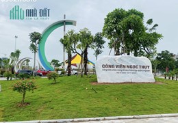 Bán đất tái định cư Ngọc Thụy, lô góc, view vườn hoa, 62m2 giá 8.8 tỷ