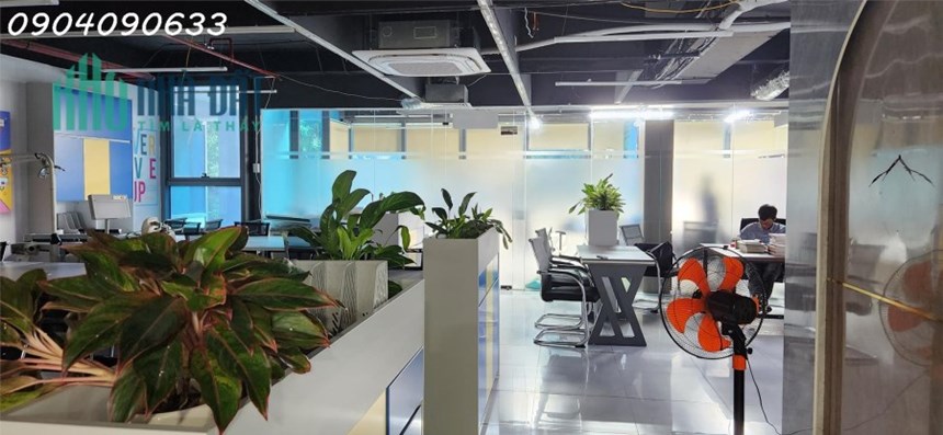 Chính chủ cho thuê văn phòng, tầng 3 tòa nhà văn phòng An Bình. 106m2 view đẹp
