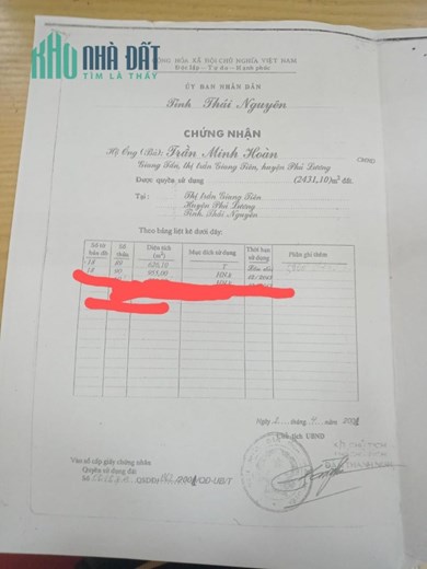 CHÍNH CHỦ CẦN BÁN NHANH Căn Nhà Vị Trí Đẹp Tại TT Giang Tiên Phú Lương, Thái Nguyên