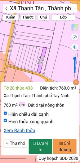 CHÍNH CHỦ CẦN BÁN ĐẤT ẤP THẠNH TRUNG ,XÃTHẠNH TÂN TP TÂY 

 TỈNH TÂY NINH