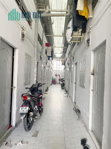 BÁN ĐẤT TẶNG 2 DÃY PHÒNG TRỌ 16 PHÒNG - 263M2, NGANG 10M CỰC HIẾM - DÒNG TIỀN SẴN HƠN 30 TR/TH -