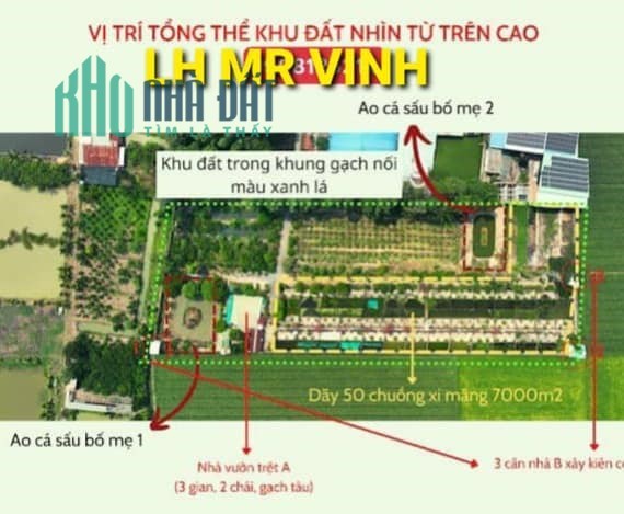 Bán Gấp Trang Trại 14000m2 Kênh Đông Trung Lập Hạ Củ Chi TPHCM