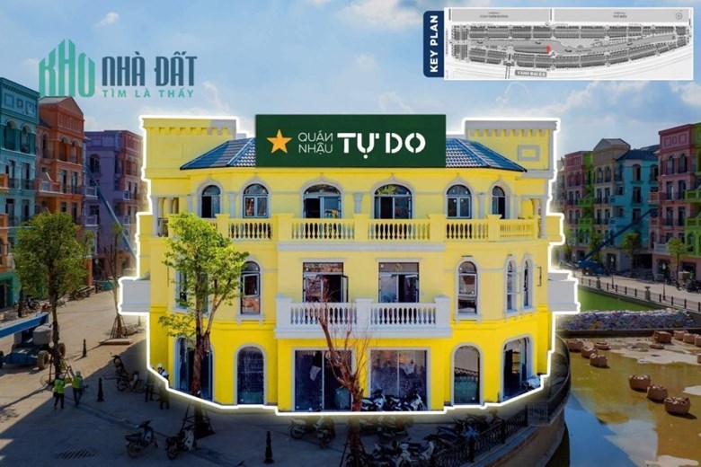 Cho thuê Shophouse Vinhomes 5 tầng, mặt tiền trên 6m, miễn phí 24 tháng