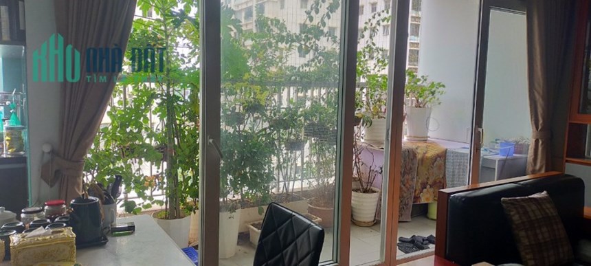 Cho thuê CHCC tầng trung Ban Cơ Yếu Chính Phủ, Lê Văn Lương, full đồ sịn