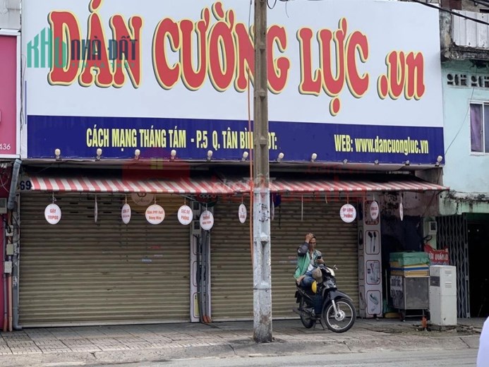 Cho thuê MTKD đường CMT8, 7x10m, 1 trệt, 65 tr/th