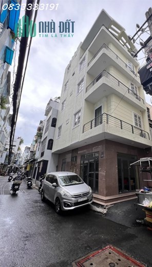 Bán nhà 4 tầng Phú Nhuận đường 8m, gần Phan Đăng Lưu, 9.5x5.7m, giá 10.x tỷ