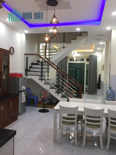 Cho thuê nhà hẻm 5m thông Thạch Lam quận Tân phú 4 x 15 -2T chỉ 9,5 triệu TL